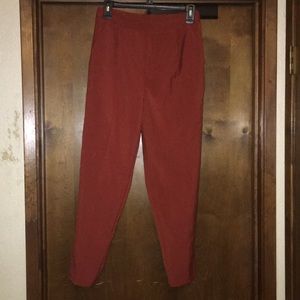 FOREVER 21 burnt orange loose trousers